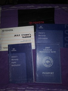 2007 toyota tacoma owners manual